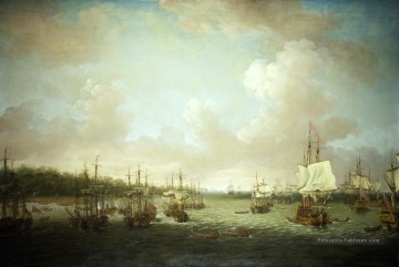  serre - Dominic Serres l’Ancien La Prise de La Havane 1762 Atterrissage Canons et magasins Batailles navales